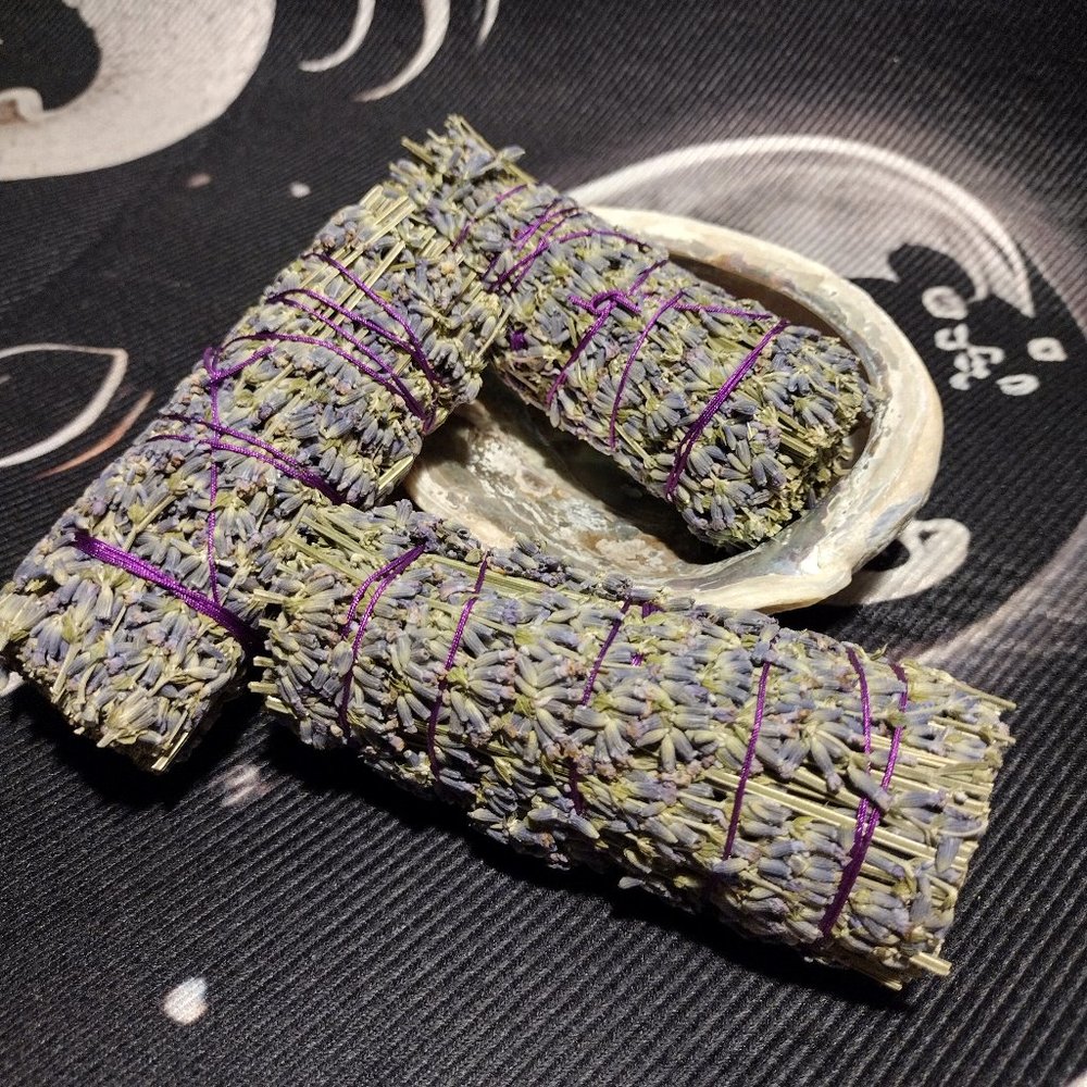 Three Lavender Smudge Sticks
